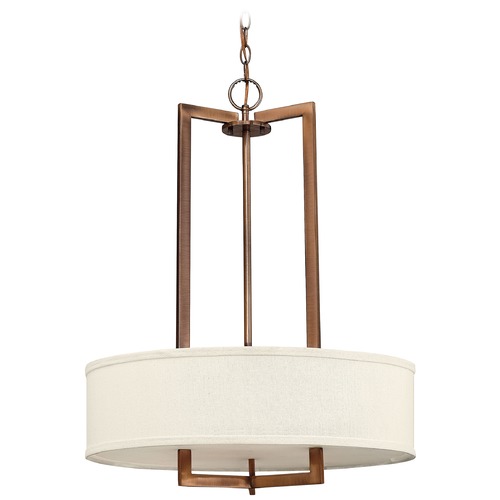 Hinkley Hampton 26-Inch Brushed Bronze LED Pendant by Hinkley Lighting 3204BR-LED