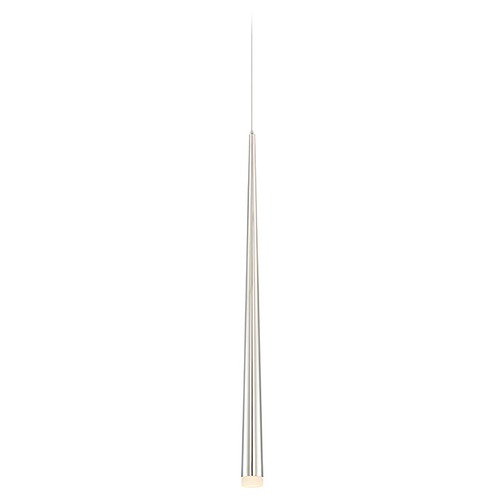 Modern Forms by WAC Lighting Cascade 28-Inch High LED Mini Pendant in Polished Nickel by Modern Forms PD-41828-PN