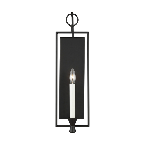 Visual Comfort Studio Collection Chapman & Meyers 22.38-Inch Tall Keystone Aged Iron Sconce by Visual Comfort Studio CW1021AI