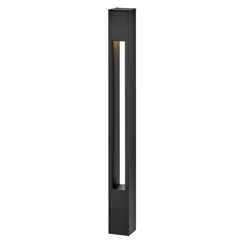 Hinkley Atlantis 12V Small Square Bollard in Stain Black by Hinkley Lighting 15502SK