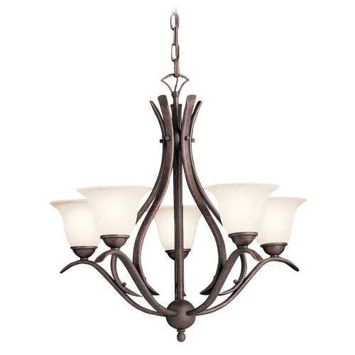 Kichler Lighting Dover 24-Inch Chandelier in Tannery Bronze by Kichler Lighting 2020TZ