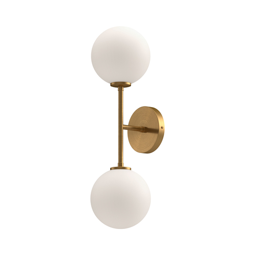 Alora Lighting Alora Lighting Cassia Aged Gold Sconce WV549220AGOP