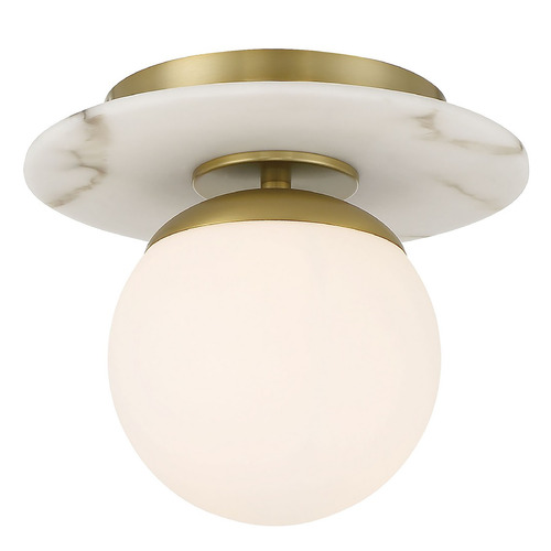 Minka Lavery Orban Semi-Flush Mount in Soft Brass by Minka Lavery 1205-695