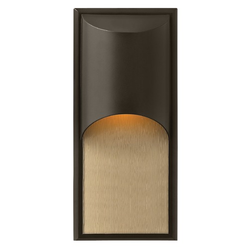 Hinkley Modern Outdoor Wall Light in Bronze by Hinkley Lighting 1834BZ