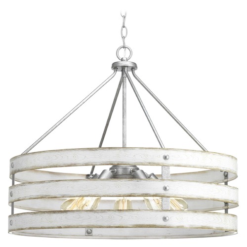 Progress Lighting Gulliver Galvanized 5-Light Pendant by Progress Lighting P500090-141