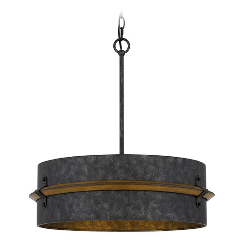 Quoizel Lighting Lariat 21-Inch Pendant in Old Black by Quoizel Lighting QOP5336OK