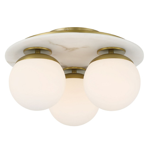 Minka Lavery Orban Soft Brass Semi-Flush Mount by Minka Lavery 1206-695