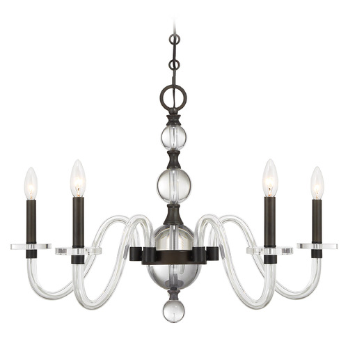 Savoy House Savoy House Lighting Aragon Mediterranean Bronze Chandelier 1-4277-5-15