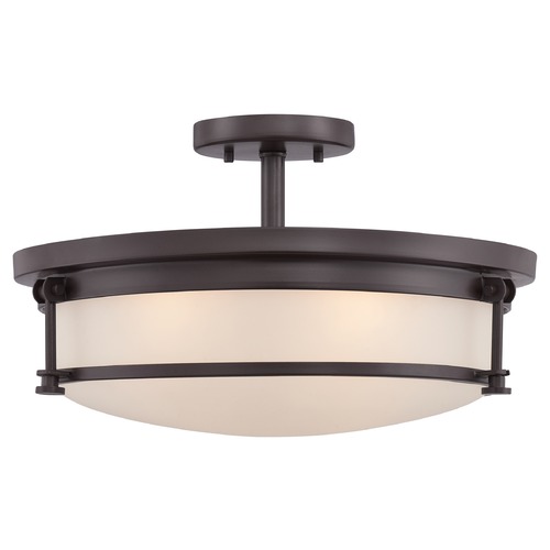 Quoizel Lighting Sailor Western Bronze Semi-Flush by Quoizel Lighting SLR1716WT