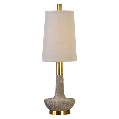 Uttermost Lighting Volongo Stone Ivory Buffet Lamp by Uttermost Lighting 29211-1