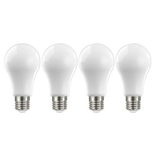 Satco Lighting 13.5W A19 2700K Soft White LED Bulbs 4-Pack by Satco Lighting S12440