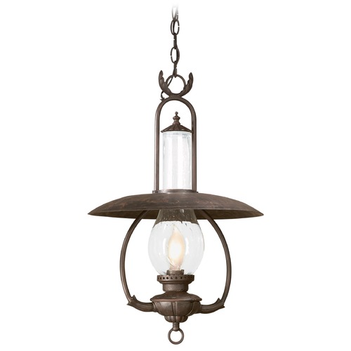 Troy Lighting La Grange 25.25-Inch High Outdoor Hanging Light in Old Bronze by Troy Lighting FCD9013OBZ