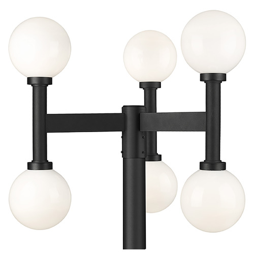 Z-Lite Z-Lite Laurent Black Post Light 597MP6-5010P-BK