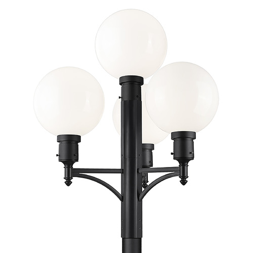 Z-Lite Z-Lite Laurent Black Post Light 597PHB-4-5010P-BK