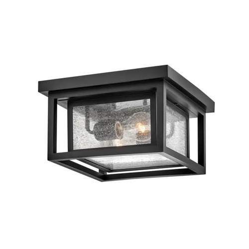 Hinkley Republic Black LED Outdoor Flush Mount by Hinkley Lighting 1003BK