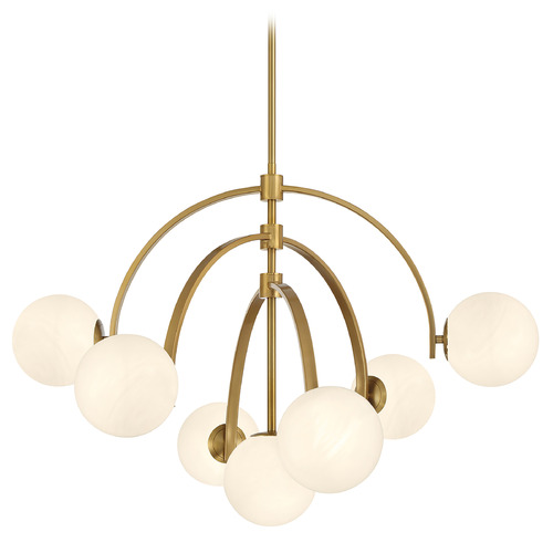 Savoy House Savoy House Lighting Marias Warm Brass Chandelier 1-3319-7-322