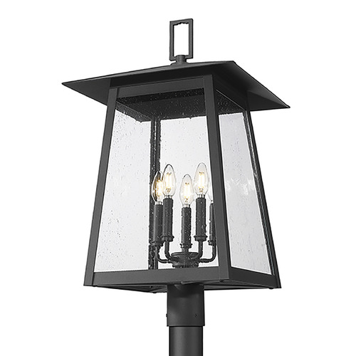 Z-Lite Z-Lite Rainer Black Post Light 5015PHXLR-5010P-BK