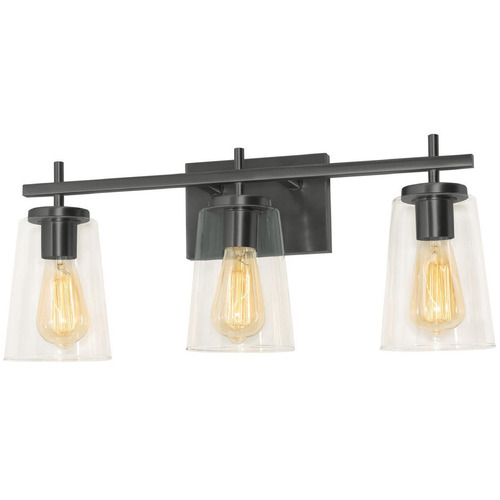 AFX Lighting Afx Lighting Joanna Black Bathroom Light JNNV2209MBBK