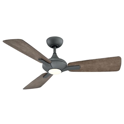 Modern Forms by WAC Lighting Mykonos 52-Inch LED Smart Outdoor Fan in Graphite 2700K by Modern Forms FR-W1819-52L27GHWG