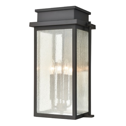 Elk Lighting Elk Lighting Braddock Architectural Bronze Outdoor Wall Light 45442/4