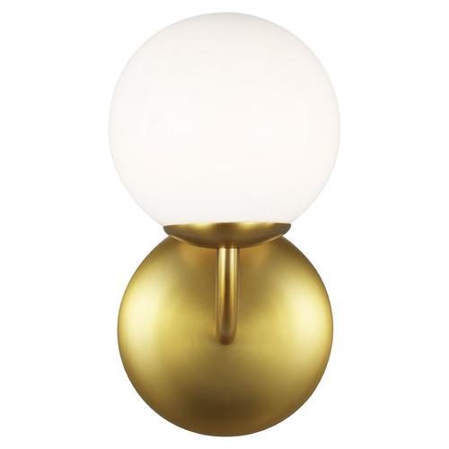 Visual Comfort Studio Collection Visual Comfort Studio Collection Aerin Galassia Burnished Brass LED Sconce AEV1011BBS