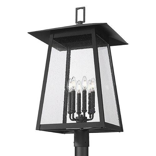 Z-Lite Z-Lite Rainer Black Post Light 5015PHXXLR-5010P-BK