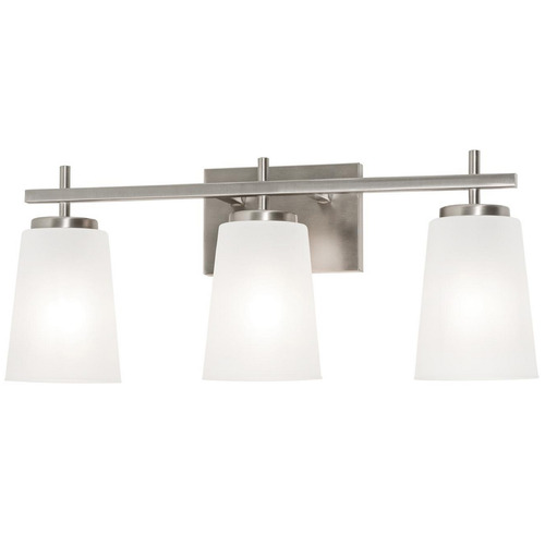 AFX Lighting Afx Lighting Joanna Satin Nickel Bathroom Light JNNV2209MBSN
