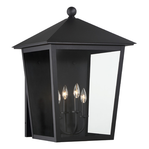 Minka Lavery Minka Lavery Noble Hill Sand Coal Outdoor Wall Light 72134-66