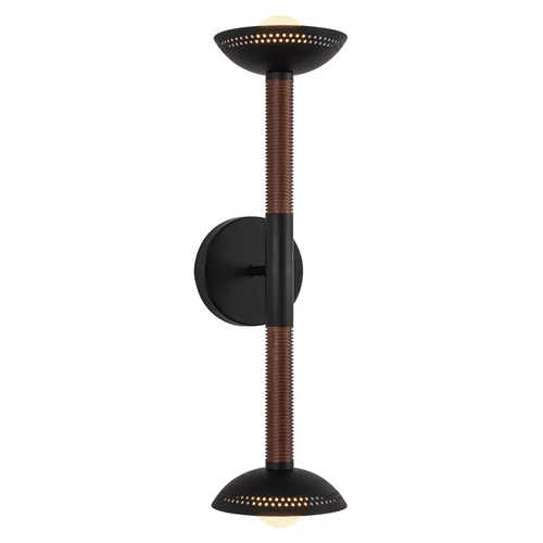 Alora Lighting Alora Lighting Arden Matte Black LED Vertical Bathroom Light WV616223MBOP-UNV