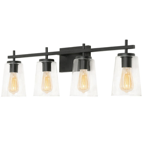 AFX Lighting Afx Lighting Joanna Black Bathroom Light JNNV3309MBBK