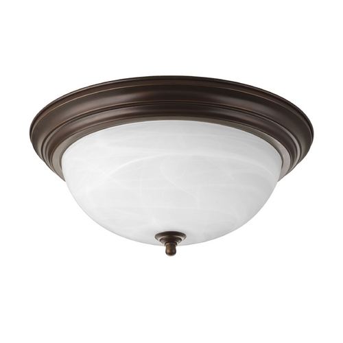 Progress Lighting 15.25-Inch Flush Mount in Antique Bronze by Progress Lighting P3926-20