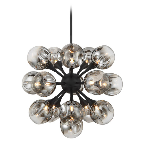Savoy House Savoy House Lighting Matisse Matte Black Chandelier 1-7934-16-89