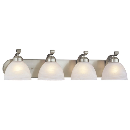 Minka Lavery 4-Light Bathroom Light in Brushed Nickel by Minka Lavery 5424-84