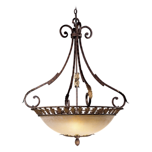 Metropolitan Lighting Pendant in Golden Bronze by Metropolitan Lighting N6242-355