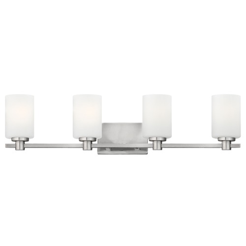 Hinkley Karlie 4-Light Brushed Nickel Bath Light by Hinkley Lighting 54624BN