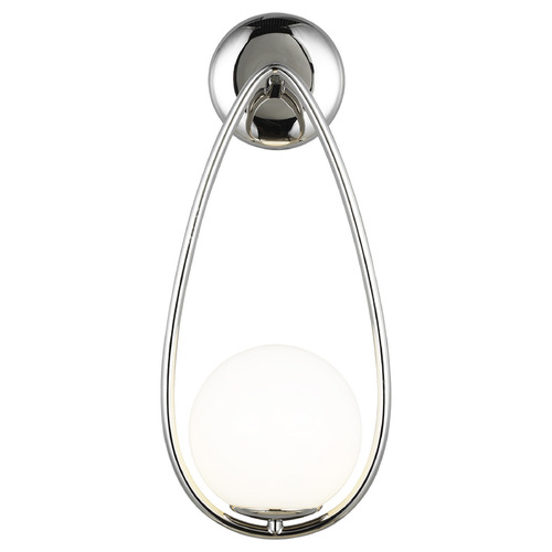 Visual Comfort Studio Collection Visual Comfort Studio Collection Aerin Galassia Polished Nickel LED Sconce AEW1011PN