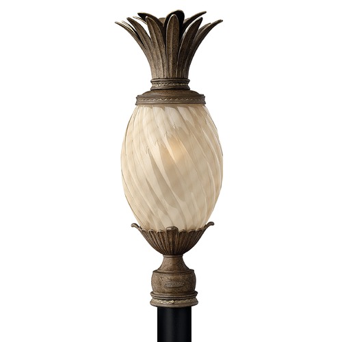 Hinkley Plantation 25.25-Inch Outdoor Post Light in Pearl Bronze by Hinkley Lighting 2121PZ