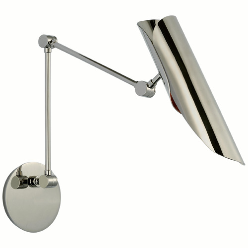 Visual Comfort Signature Collection Champalimaud Flore Wall Light in Nickel by Visual Comfort Signature CD2020PN