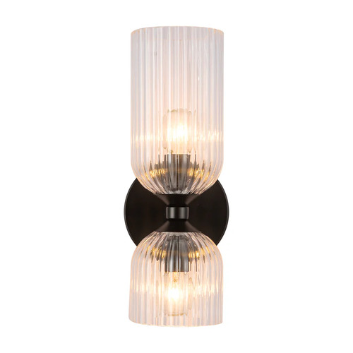 Alora Lighting Alora Lighting Nelly Matte Black Sconce WV442612MBCR