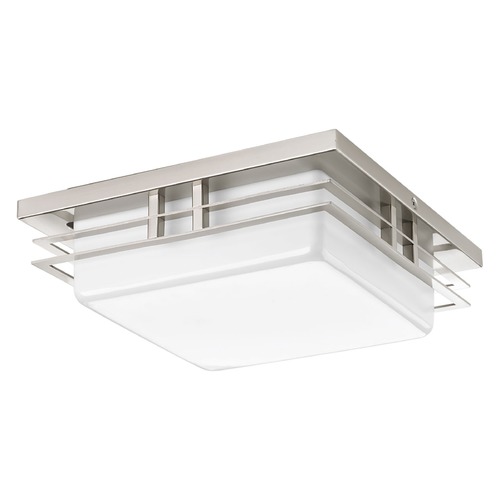 Progress Lighting Helm Brushed Nickel LED Flush Mount by Progress Lighting P3447-0930K9