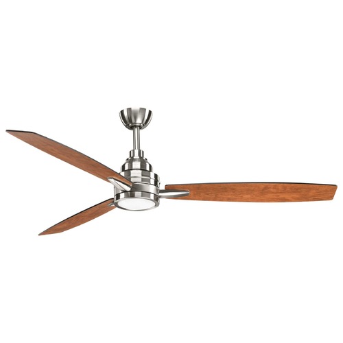 Progress Lighting Gaze Brushed Nickel LED Ceiling Fan by Progress Lighting P2554-0930K