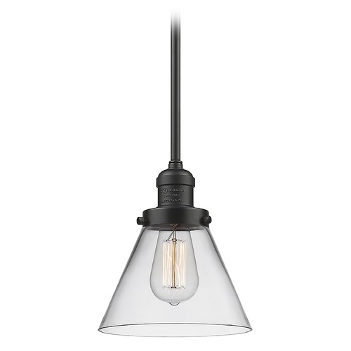 Innovations Lighting Large Cone Oil Rubbed Bronze Mini Pendant by Innovations Lighting 201S-OB-G42