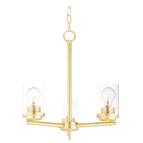 Maxim Lighting Maxim Lighting Corona Satin Brass Chandelier 10203CLSBR