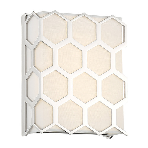 George Kovacs Lighting Missing Link LED Sconce in Polished Nickel by George Kovacs P1890-613-L