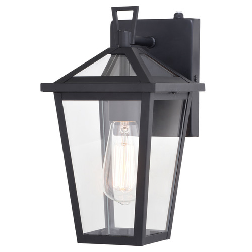 Vaxcel Lighting Vaxcel Lighting Derby Matte Black Outdoor Wall Light T0715