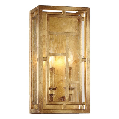 Metropolitan Lighting Edgemont Park Pandora Gold Leaf Sconce by Metropolitan Lighting N6472-293