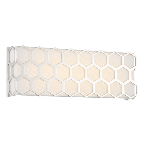 George Kovacs Lighting Missing Link LED Vanity Light in Polished Nickel by George Kovacs P1892-613-L