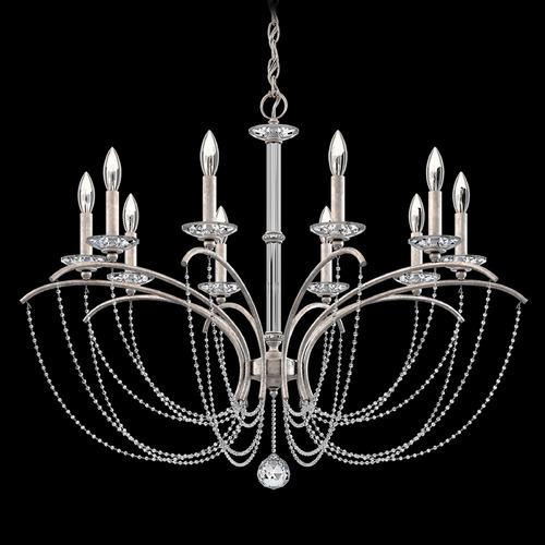 Schonbek Lighting Schonbek Worldwide Lighting Priscilla Antique Silver Chandelier BC7110N-48O