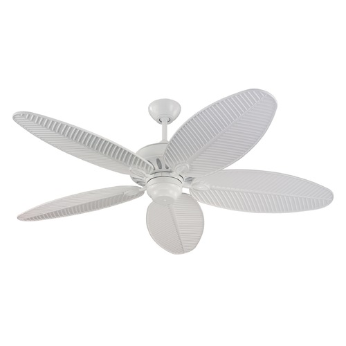 Generation Lighting Fan Collection Cyclone 60-Inch Outdoor Fan in Matte Black  by Generation Lighting Fan Collection 5CU52WH