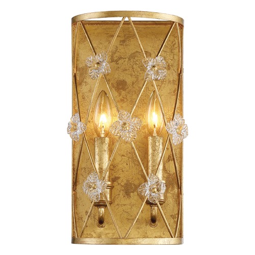 Metropolitan Lighting Victoria Park Elara Gold Sconce by Metropolitan Lighting N6561-596